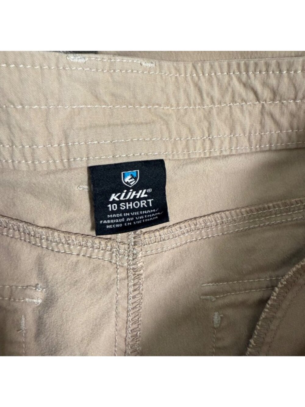 Kühl Womens Cargo Pants Size 10 Short Beige Roll-Up Legs Utility Outdoors - Picture 2 of 16